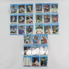 Lot of 47 Fleer Baseball Update Set Trading Cards 1987