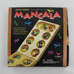 Vintage Solid Wood "Mancala" Game 1996, complete #181 