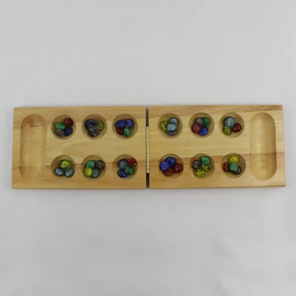 Vintage Solid Wood "Mancala" Game 1996, complete #181 