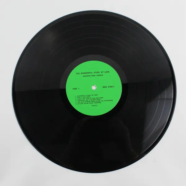 Manheim Area Chorus Wonderful Story Of Love 12" Vinyl Record