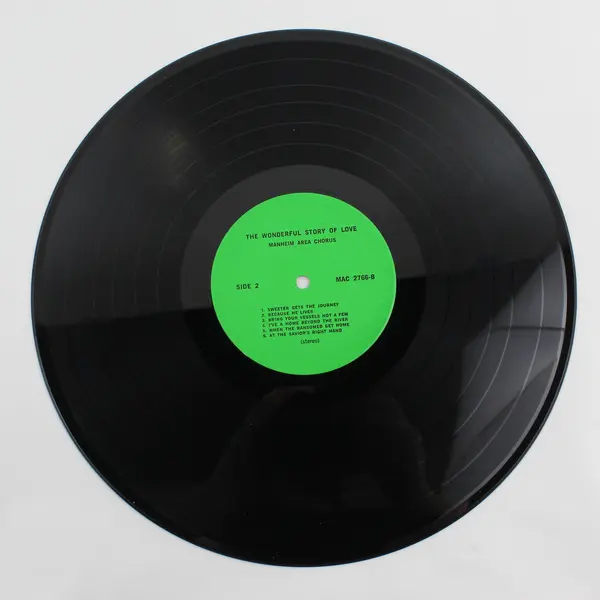 Manheim Area Chorus Wonderful Story Of Love 12" Vinyl Record