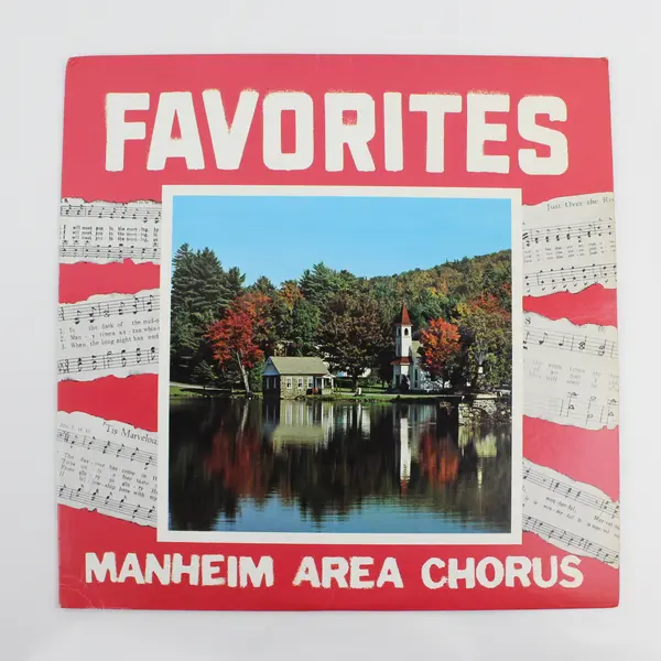 Manheim Area Chorus Favorites 12" Vinyl Record