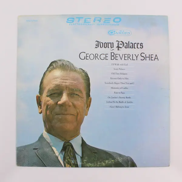  George Beverly Shea  Ivory Palaces 12" Vinyl Record
