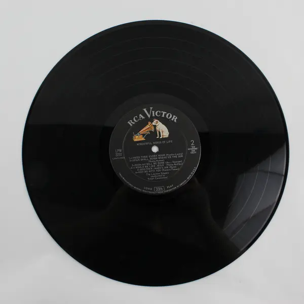 The Laymen Singers Wonderful Words of Life 12" Vinyl Record