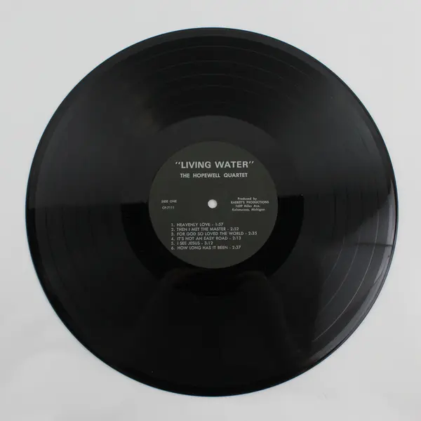 The Hopewell Quartet “Living Water”  12" Vinyl Record 