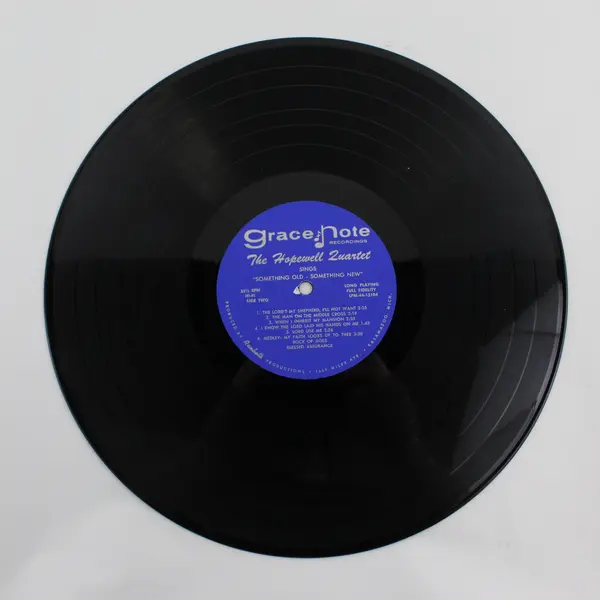 The Hopewell Quartet Sings Something Old & Something New - 12" Vinyl Record