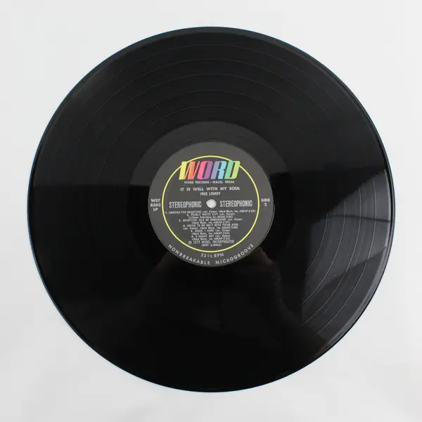 Fred Lowery The Blind Whistler It Is Well With My Soul 12" Vinyl Record