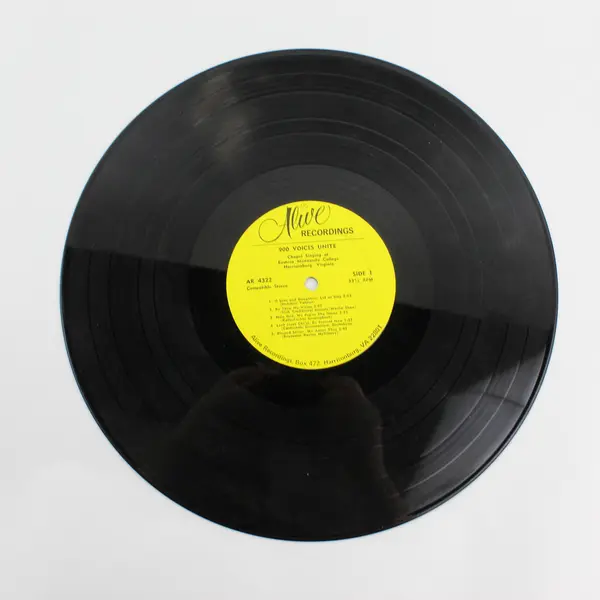 Eastern Mennonite College Chapel  900 Voices Unite 12" Vinyl Record