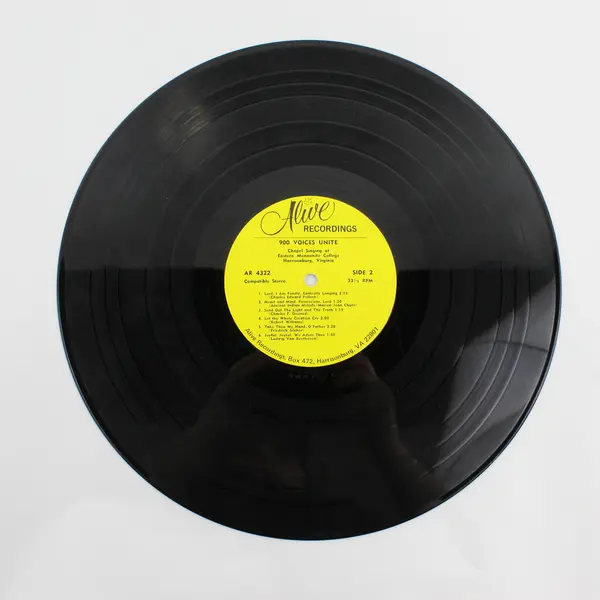 Eastern Mennonite College Chapel  900 Voices Unite 12" Vinyl Record