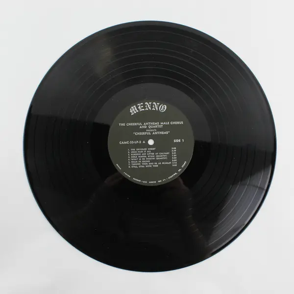 The Cheerful Anthems Male Chorus And Quartet "Cheerful Anthems" 12" Vinyl Record