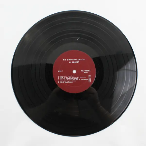 The Churchmen Quartet, In Concert 12" Vinyl Record