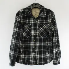 Sage Collective Women's Medium Black White Plaid Sherpa Lined Jacket