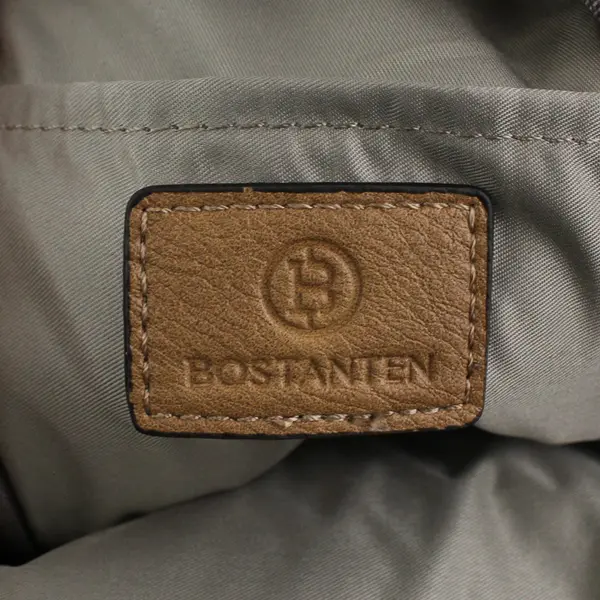 BOSTANTEN Tan Faux Leather Sling Backpack Crossbody Bag NWT BEOF-048