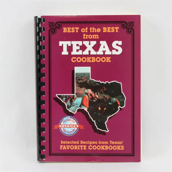 Best of the Best from Texas Cookbook Spiral Bound Paperback