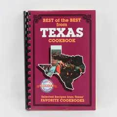 Best of the Best from Texas Cookbook Spiral Bound Paperback