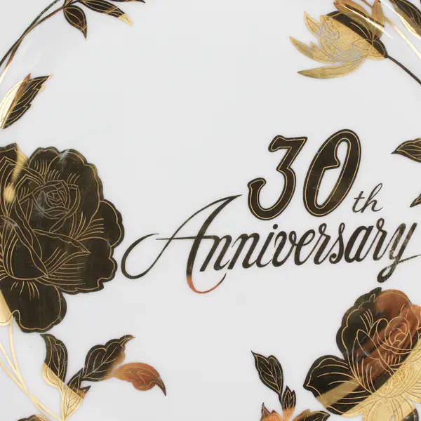 Norcrest Chatillon Fine China 30th Anniversary Plate
