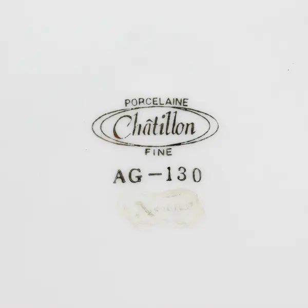 Norcrest Chatillon Fine China 30th Anniversary Plate
