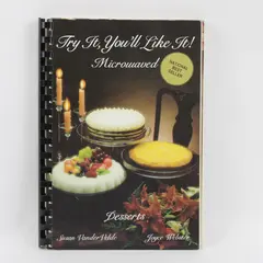 VTG Try It You'll Like It! Microwaved Susan VanderVelde Joyce Webster 1987 SB PB