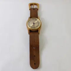 Ostar 6301 Natural Wood Watch Quartz Minimalist Dial Unique Matching Wood Buckle