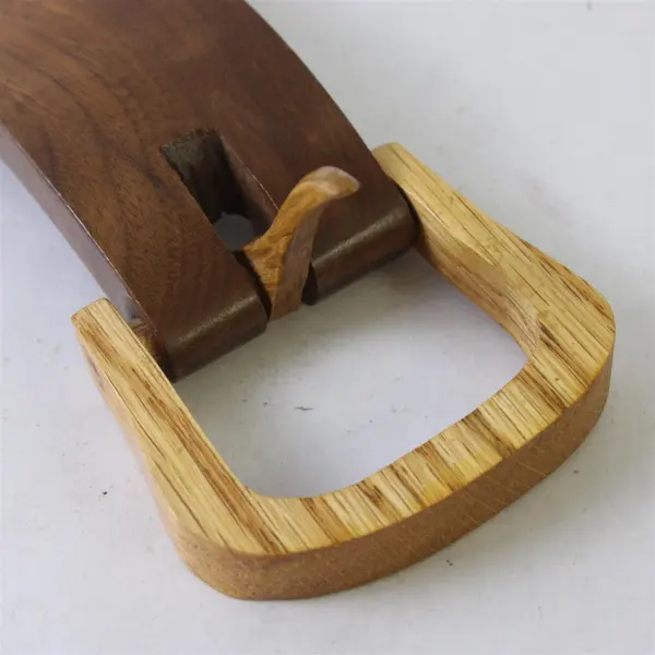 Ostar 6301 Natural Wood Watch Quartz Minimalist Dial Unique Matching Wood Buckle