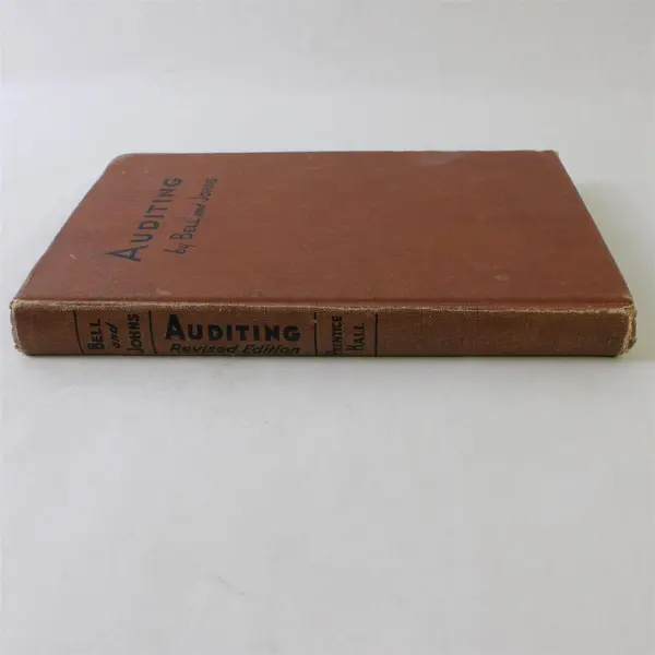 Auditing Bell and Johns 1945 Hardcover Revised Edition Fair Condition