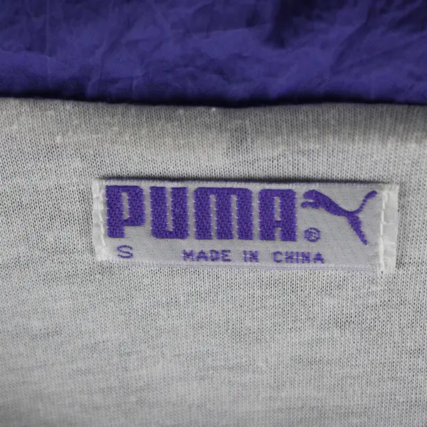Vintage PUMA 90's Women's S Teal Windbreaker Matching 2-Piece Set