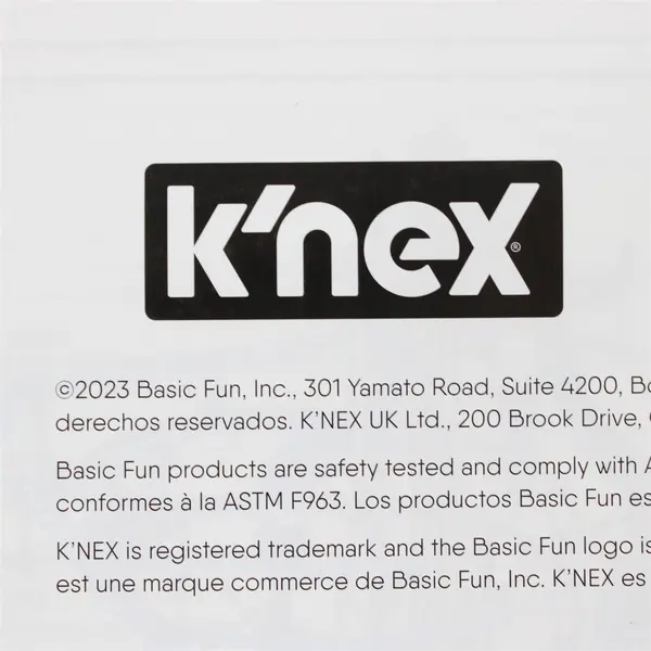 K'NEX 12467 Marble Coaster Run Instruction Book Only Paperback