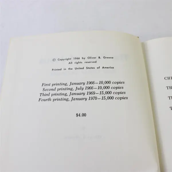 The Face of Jesus Oliver B Greene Other Sermons Hardback 1970