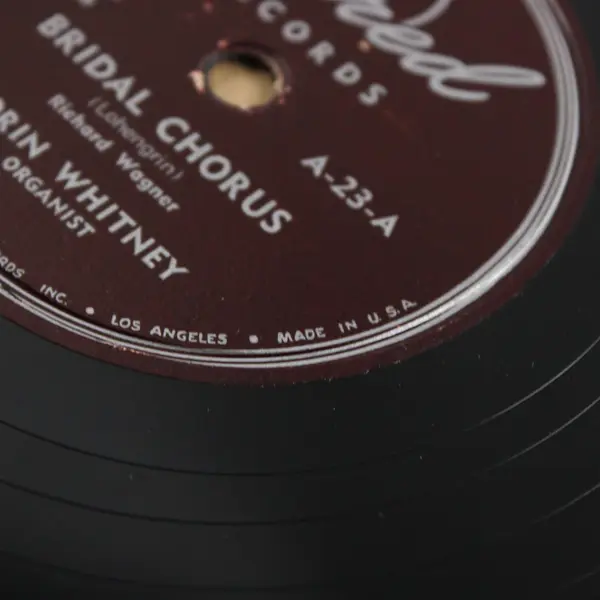 Lorin Whitney Richard Wagner Honeymoon Lane Wedding Music 3-Record 78 RPM