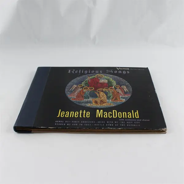 Jeanette MacDonald Religious Songs Victor 3 Record Set Orchestra Chorus
