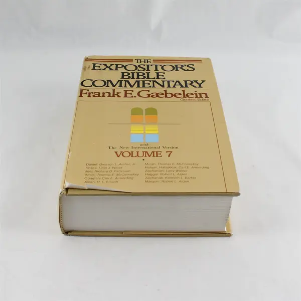 Expositor's Bible Commentary Vol 7 Frank E. Gaebelein Hardcover