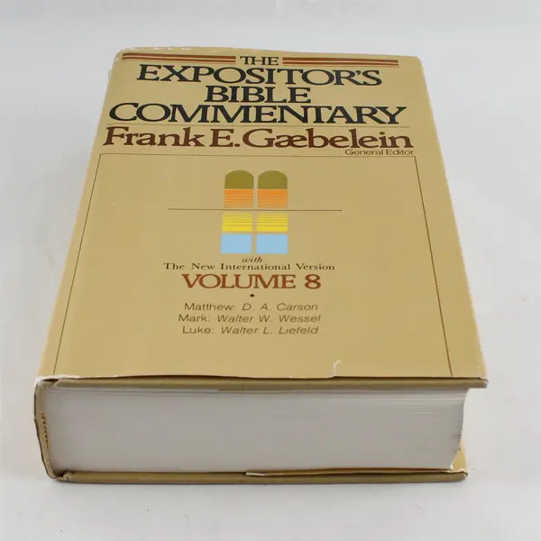 Expositor's Bible Commentary Vol 8 Frank E. Gaebelein Hardcover