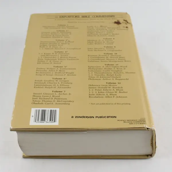 Expositor's Bible Commentary Vol 8 Frank E. Gaebelein Hardcover