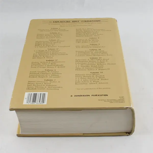 Expositor's Bible Commentary Vol 6 Frank E. Gaebelein Hardcover