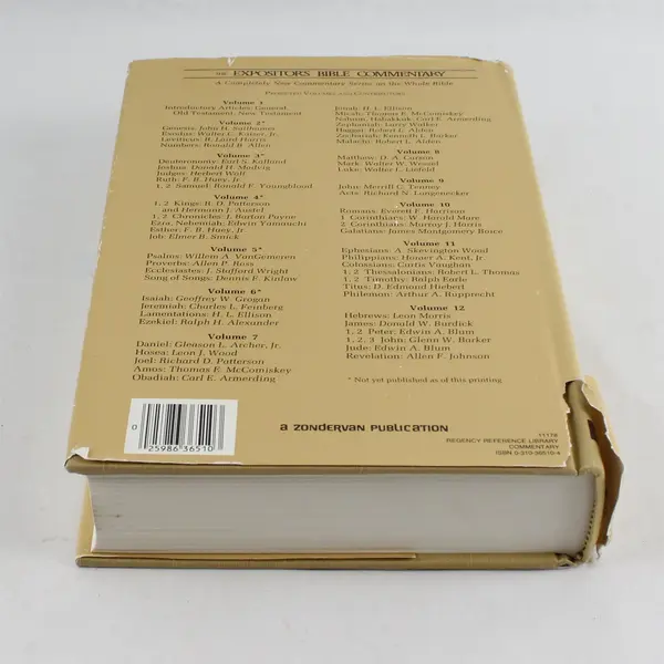 Expositor's Bible Commentary Vol 9 Tenney Longenecker HC DJ Wear