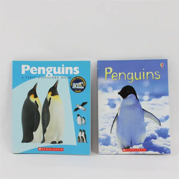 2 Scholastic Penguins Lot A First Discovery Book 2004 & Emily Bone 2012 PB