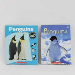 2 Scholastic Penguins Lot A First Discovery Book 2004 & Emily Bone 2012 PB