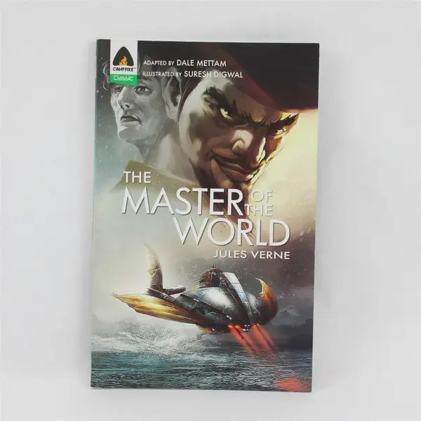 Master of the World by Jules Verne Graphic Novel Adapted by Dale Mettam 2010 PB