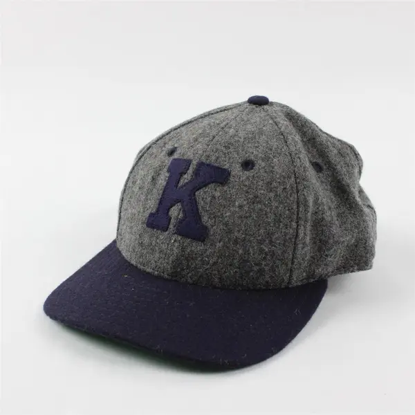 Keystone Colorado Ski Wool Flannel Adjustable Snapback Hat Ball Cap Gray Legacy