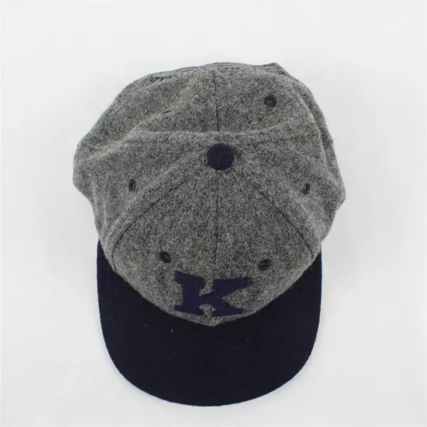 Keystone Colorado Ski Wool Flannel Adjustable Snapback Hat Ball Cap Gray Legacy