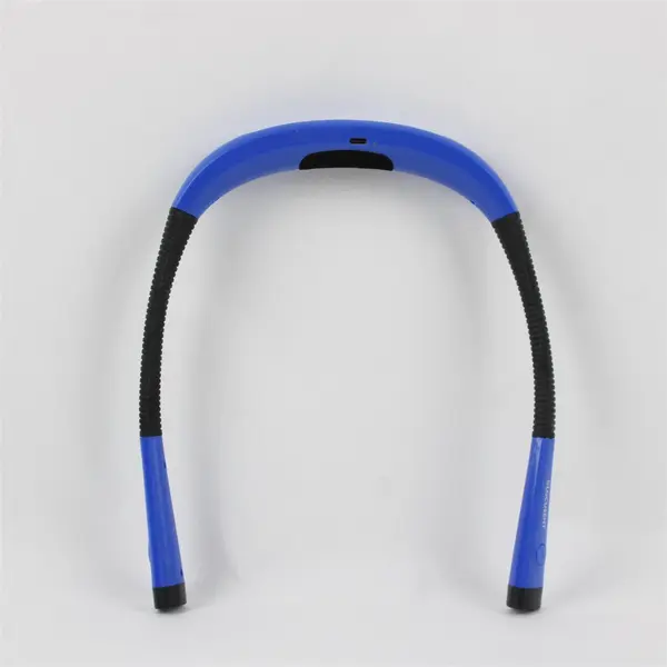 GLOCUSENT Rechargeable LED Neck Book Light Flexible Silicone Arms 3 Brightness