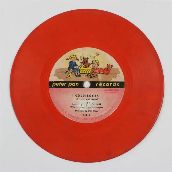 Jack Arthur Goldilocks (A Story with Music) Peter Pan Records 7" Vinyl Record
