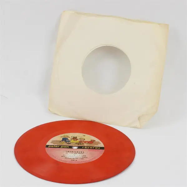 Jack Arthur Goldilocks (A Story with Music) Peter Pan Records 7" Vinyl Record