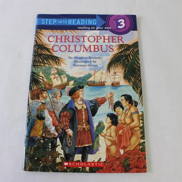 2-Book Lot Christopher Columbus Show Me How Fast It Is Scholastic PB