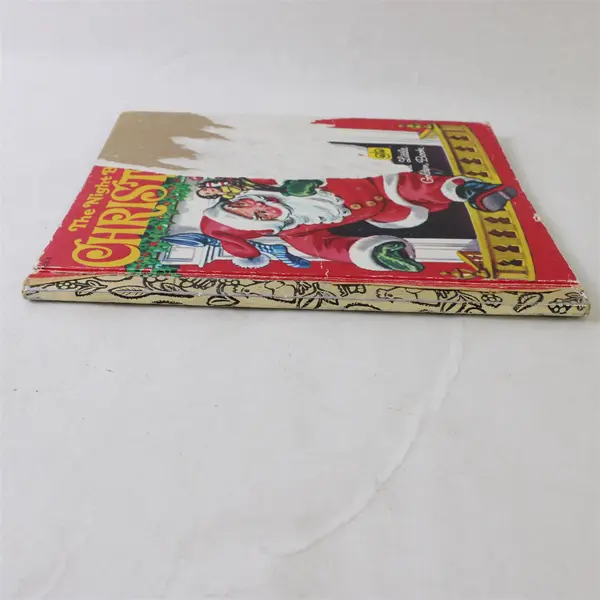 Vintage 1969 Little Golden Book The Night Before Christmas by Clement C Moore HC