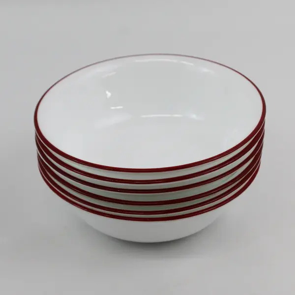 Set of 6 Corelle Bandhani 6.25" Soup Cereal Bowls
