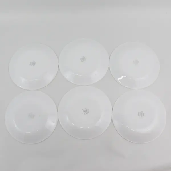 Set Of 6 Corelle Vitrelle BANDHANI Bread Dessert Plates 6 3/4"