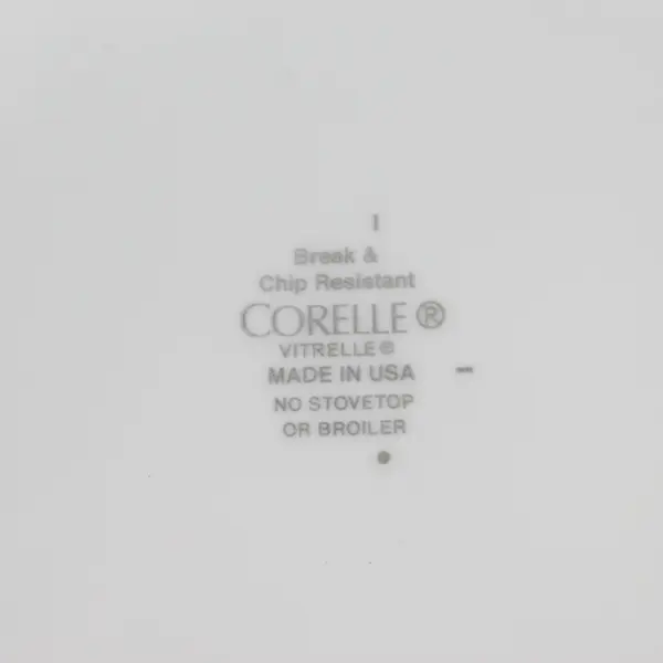 Set Of 6 Corelle Vitrelle BANDHANI Bread Dessert Plates 6 3/4"