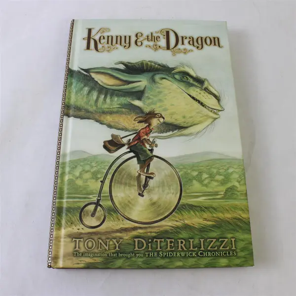 Kenny & The Dragon by Tony DiTerlizzi 2008 Hardcover Illustrated Very Good