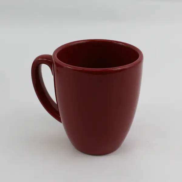 Corelle Coordinates Red Stoneware Coffee Mugs Set of 6 Bandhani